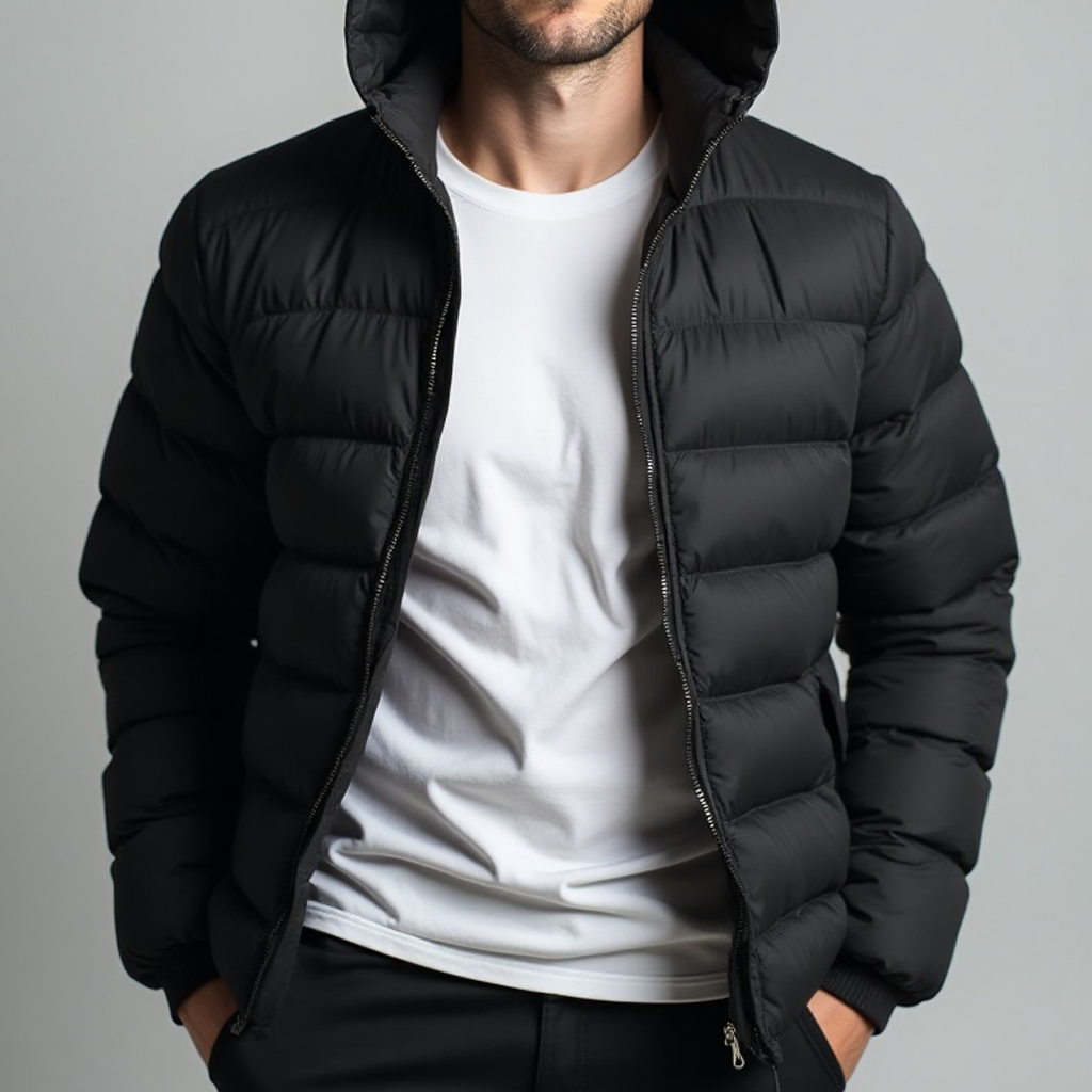 Jaqueta Impermeável (Capuz Removível)