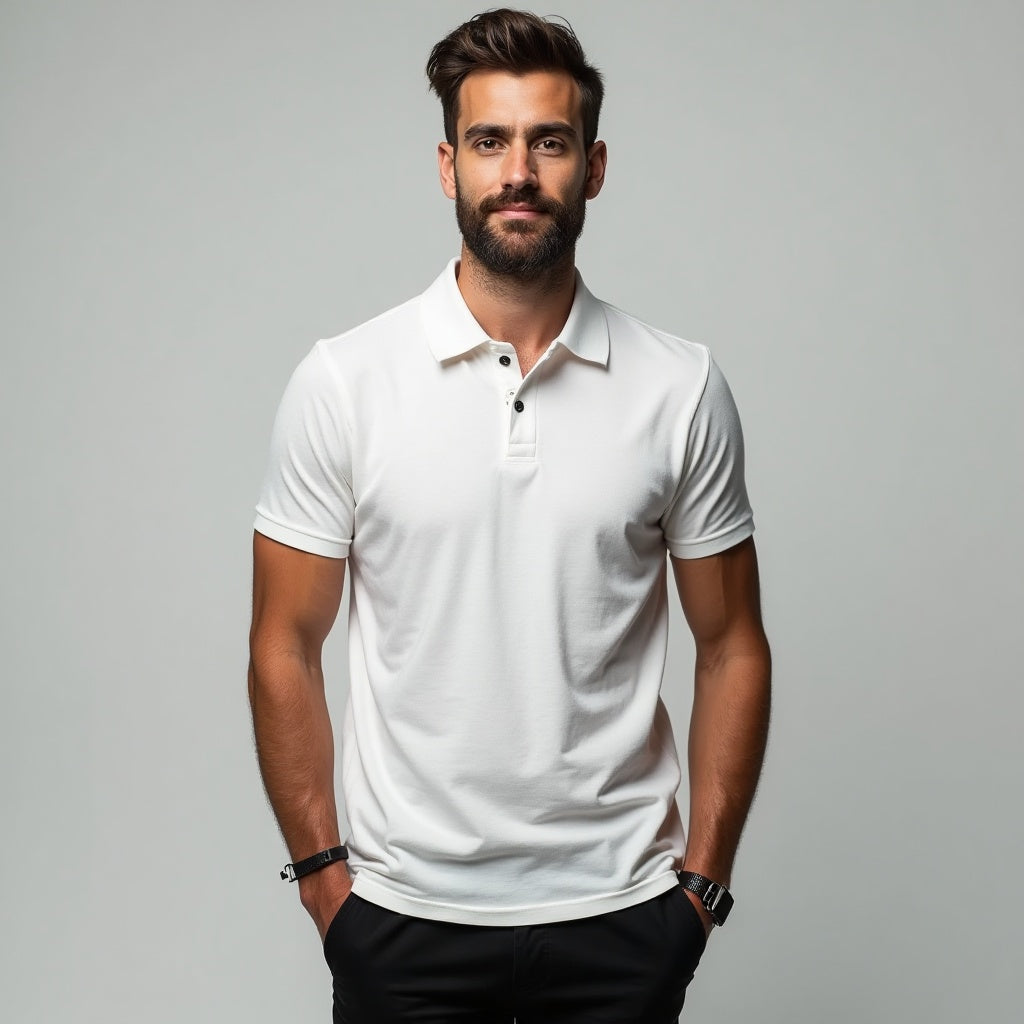 Camiseta Polo Algodão