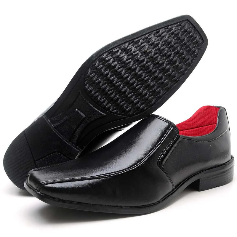 Sapato Social (Sem Cadarço, Forro Vermelho)