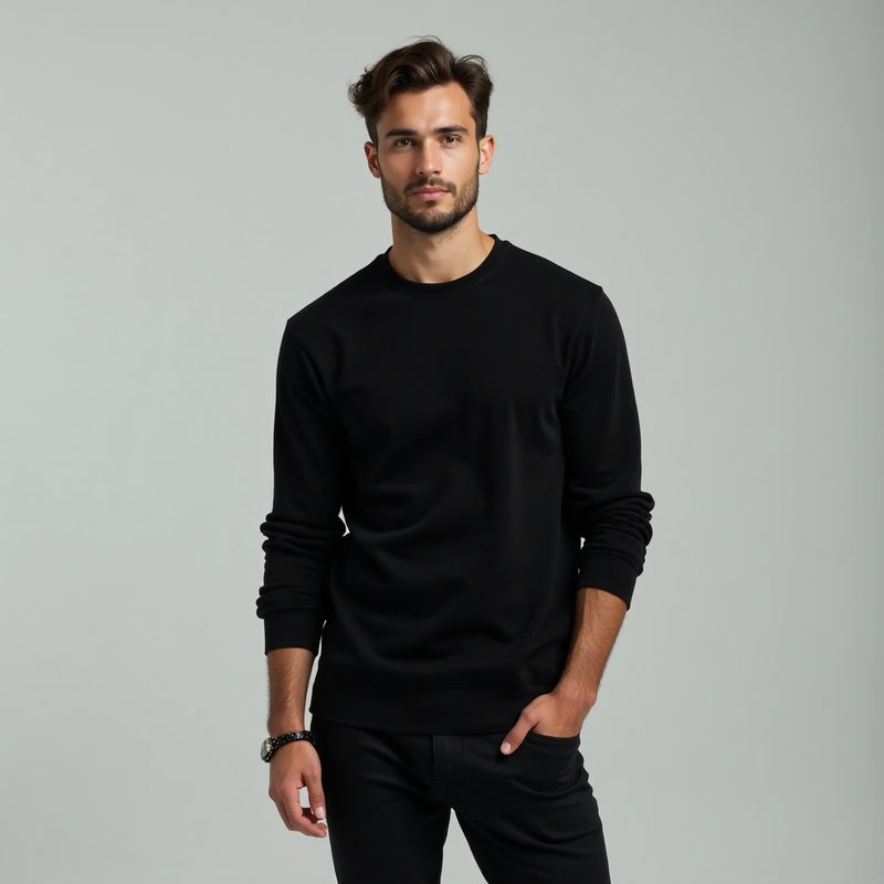 Kit com 3 Camisetas de Manga Longa