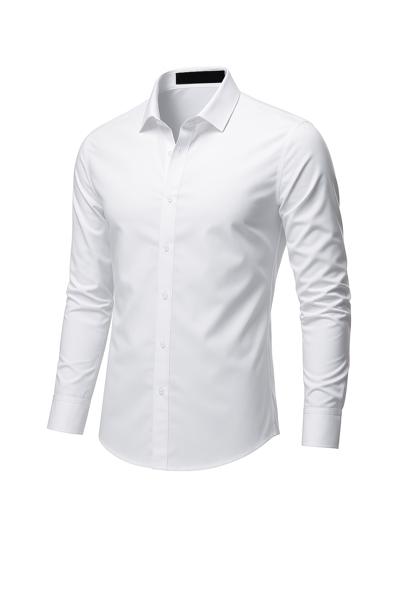 Camisa Social Manga Longa Lisa (Ideal para Eventos/Trabalho)