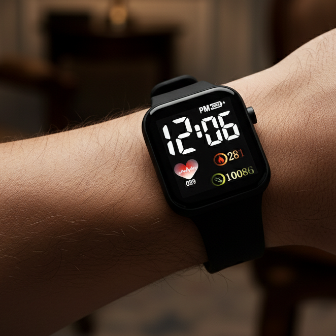 Relógio Smart Tela LED