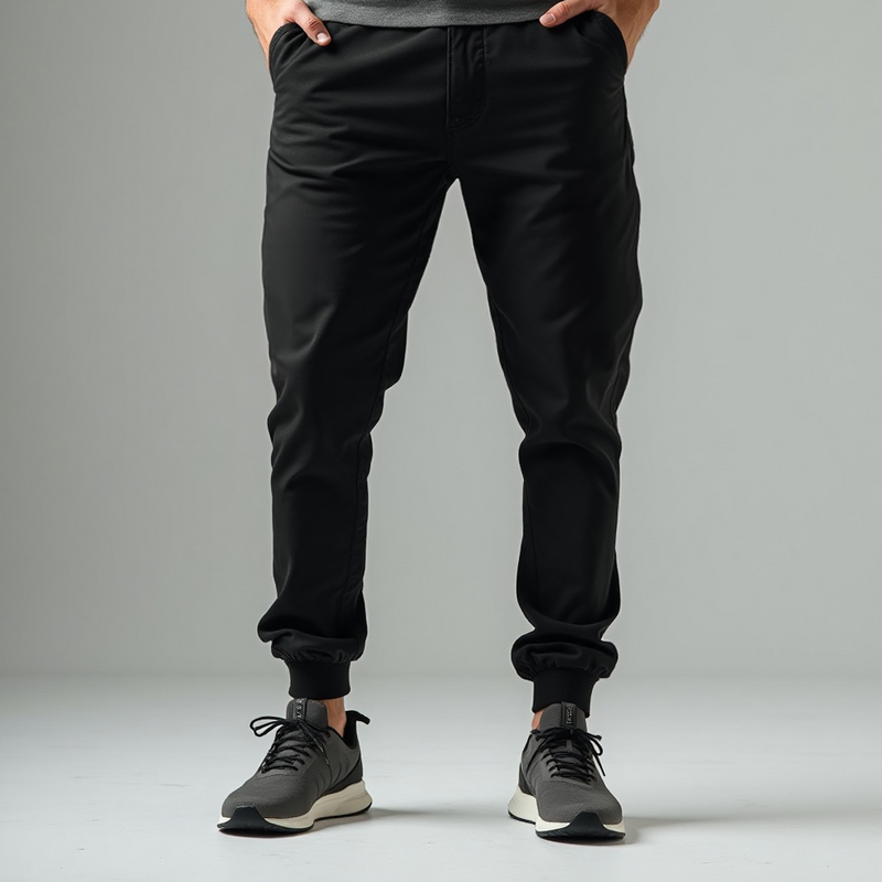 Calça Jogger Sarja (Slim)