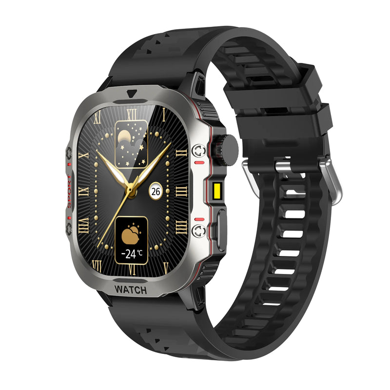 Smart Watch Fitness (Rastreador, Lanterna, Monitor de Saúde)