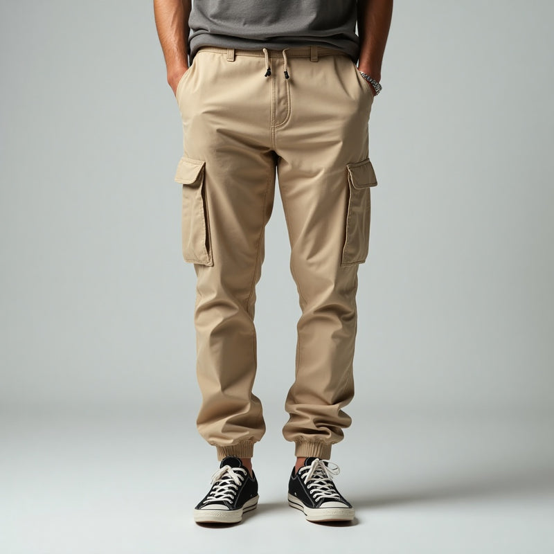 Calça Cargo Jogger (6 Bolsos)